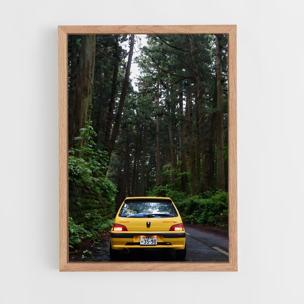 Poster superbe GTI – affiche Peugeot (vue 4)